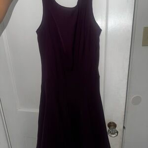 Theory Deep Purple Midi Dress